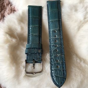 Michele 18m Alligator Band in Blue